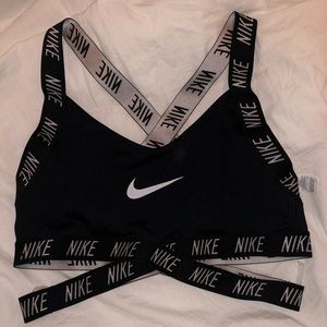 Nike backless sports bra